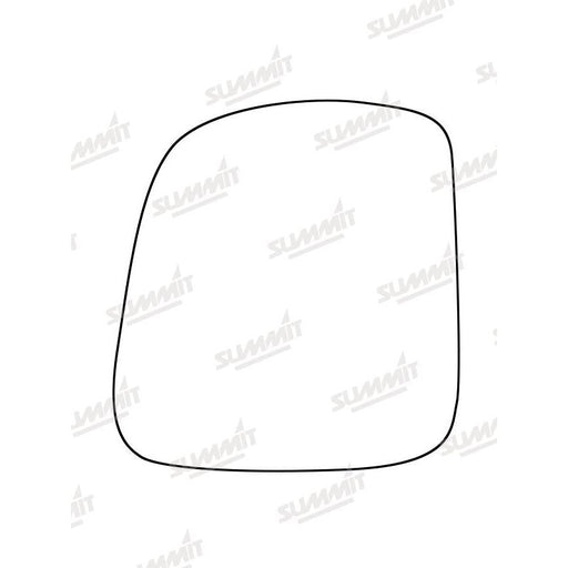 Summit Heated Base Plate With Commercial Mirror Glass fits VW Transporter T5 03 to 14 RHS - Summit Shop