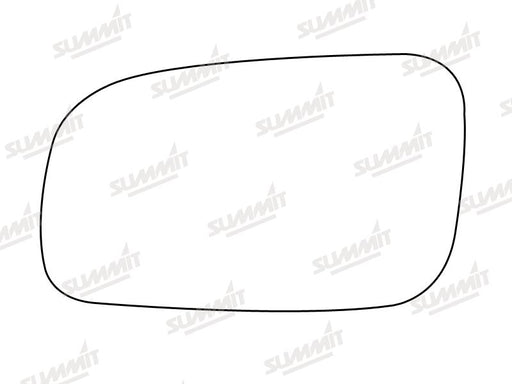 Summit Stick-On Standard Mirror Glass fits VW Lupo 01 to 05 LHS - Summit Shop