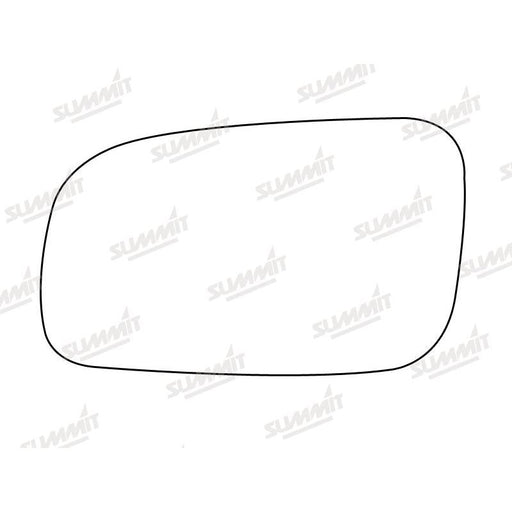 Summit Stick-On Standard Mirror Glass fits VW Lupo 01 to 05 LHS - Summit Shop