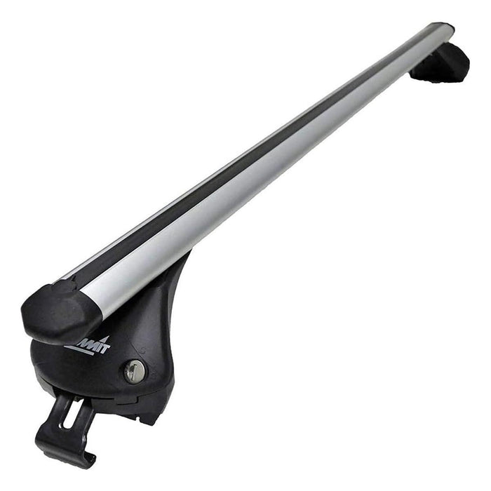 Summit SUP-957D Premium Integrated Railing Bar for Cars with Running Rails, Aluminium, Set of 2 - Summit Shop
