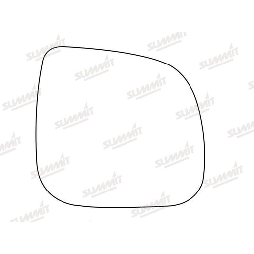 Summit Heated Base Plate With Commercial Mirror Glass fits VW Transporter T6 RHS - Summit Shop