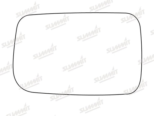 Summit Stick-On Anti Dazzle Mirror Glass fits BMW 3 Series LHS - Summit Shop
