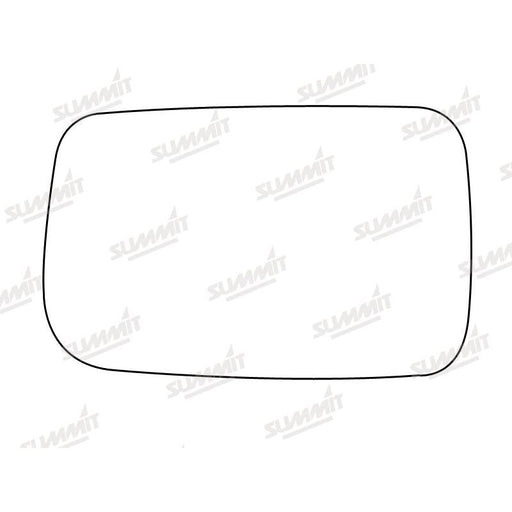 Summit Stick-On Anti Dazzle Mirror Glass fits BMW 3 Series LHS - Summit Shop