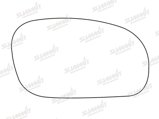 Summit Stick-On Standard Mirror Glass fits Daewoo Espero RHS - Summit Shop