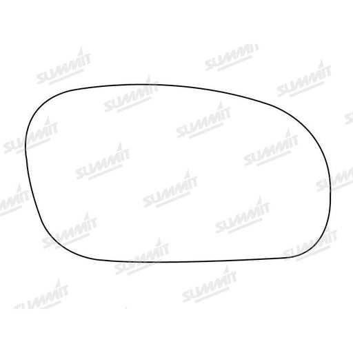 Summit Stick-On Standard Mirror Glass fits Daewoo Espero RHS - Summit Shop