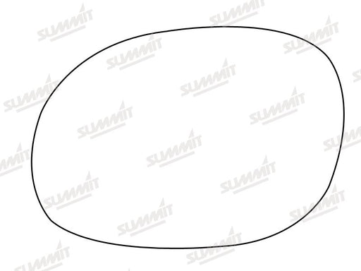 Summit Heated Base Plate With Standard Mirror Glass fits Peugeot 206 LHS - Summit Shop