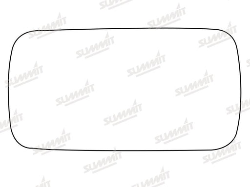 Summit Stick-On Anti Dazzle Mirror Glass fits Alfa 145 146 RHS - Summit Shop
