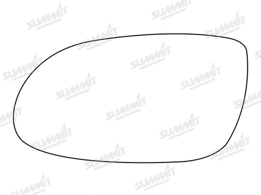 Summit Heated Base Plate With Blind Spot Mirror Glass fits Mercedes W168 A Class LHS - Summit Shop
