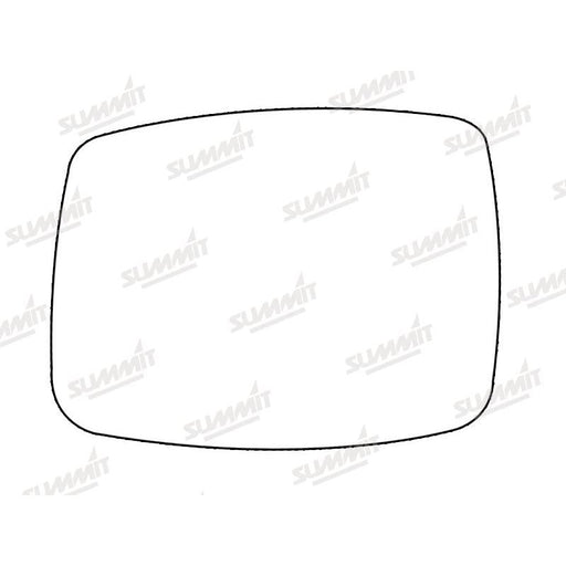 Summit Stick-On Standard Mirror Glass fits Nissan X-Trail 01 on LHS - Summit Shop