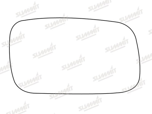 Summit Stick-On Commercial Mirror Glass fits VW Caddy to 03 Flat RHS - Summit Shop