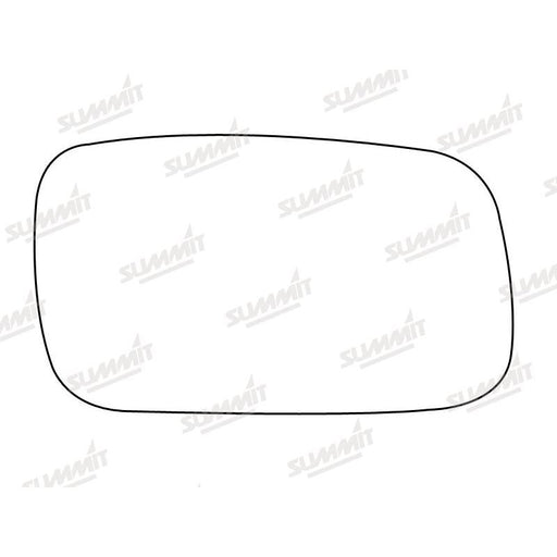 Summit Stick-On Commercial Mirror Glass fits VW Caddy to 03 Flat RHS - Summit Shop
