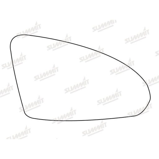 Summit Stick-On Standard Mirror Glass fits Nissan Primera 02 on RHS - Summit Shop