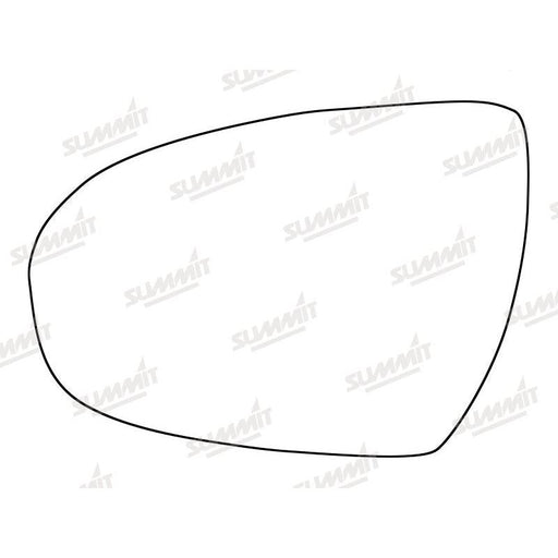 Summit Stick-On Standard Mirror Glass fits Hyundai Tucson 15 on LHS - Summit Shop