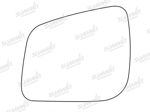 Summit Stick-On Aspheric Mirror Glass fits Mercedes A B Class 09 on LHS - Summit Shop