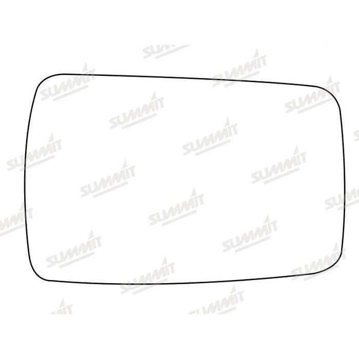 Summit Stick-On Standard Mirror Glass fits Ford Escort Orion 35 Van RHS - Summit Shop