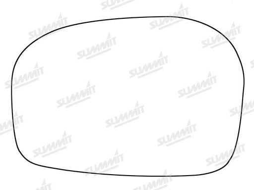 Summit Stick-On Standard Mirror Glass fits Honda Jazz 09 on LHS - Summit Shop