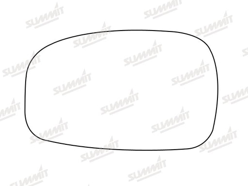 Summit Stick-On Standard Mirror Glass fits Peugeot 306 RHS - Summit Shop