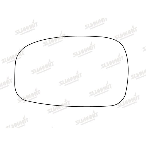 Summit Stick-On Standard Mirror Glass fits Peugeot 306 RHS - Summit Shop