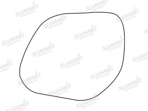 Summit Stick-On Standard Mirror Glass fits Mitsubishi Outlander 07 on LHS - Summit Shop