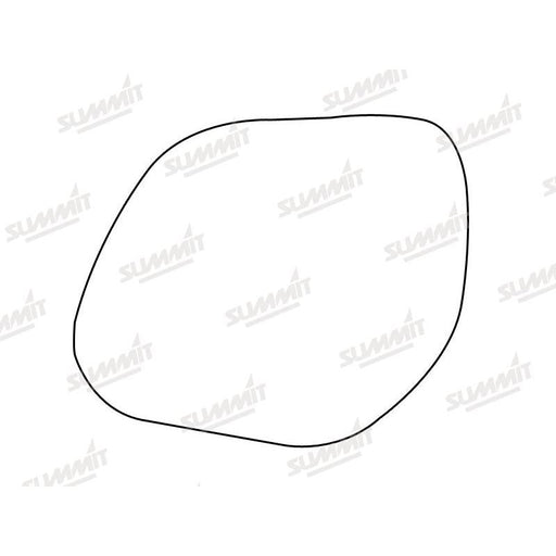 Summit Stick-On Standard Mirror Glass fits Mitsubishi Outlander 07 on LHS - Summit Shop