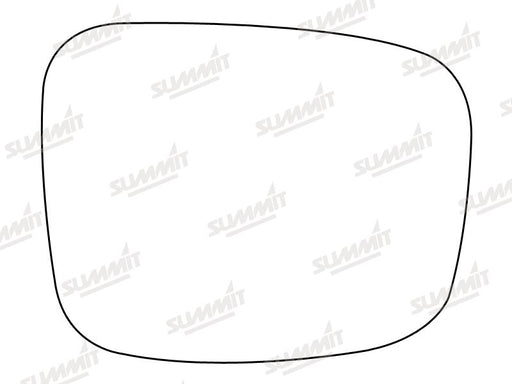 Summit Stick-On Standard Mirror Glass fits Vauxhall Frontera LHS - Summit Shop