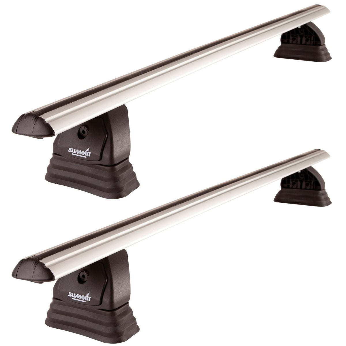 Summit Premium Roof Tent Compatible Aluminium Multi-Fit Roof Bar Syste ...