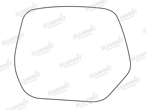 Summit Stick-On Standard Mirror Glass fits Honda CRV 06 on LHS - Summit Shop