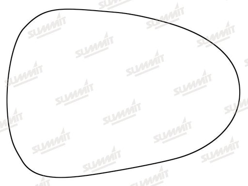 Summit Heated Base Plate With Standard Mirror Glass fits Seat Ibiza / Exeo 08 on RHS - Summit Shop