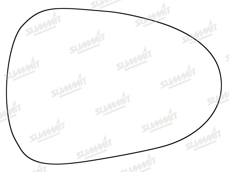Summit Heated Base Plate With Standard Mirror Glass fits Seat Ibiza / Exeo 08 on RHS - Summit Shop