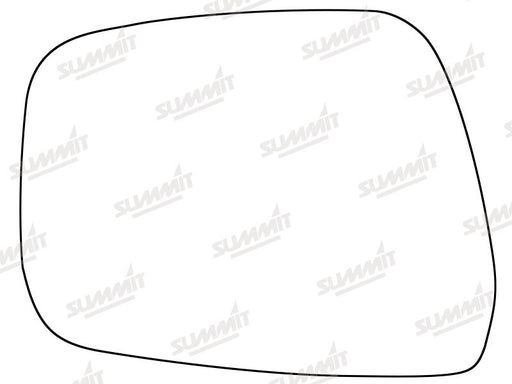 Summit Stick-On Standard Mirror Glass fits Nissan Pathfinder 09 to 12 LHS - Summit Shop