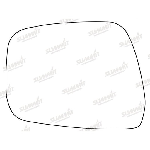 Summit Stick-On Standard Mirror Glass fits Nissan Pathfinder 09 to 12 LHS - Summit Shop