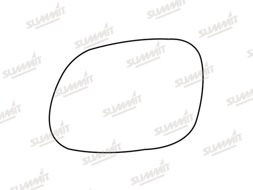 Summit Stick-On Standard Mirror Glass fits Kia Soul 14 to 17 LHS - Summit Shop
