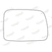 Summit Stick-On Standard Mirror Glass fits BMW X5 00 on RHS - Summit Shop