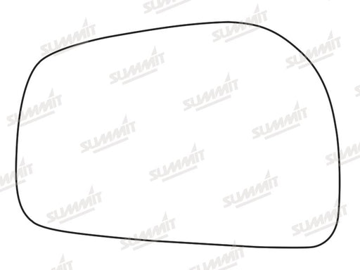 Summit Stick-On Standard Mirror Glass fits Daewoo Musso RHS - Summit Shop