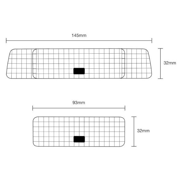 Summit Universal Dog Guard Car Headrest Mesh Grill Pet Safety Adjustable Barrier - Summit Shop