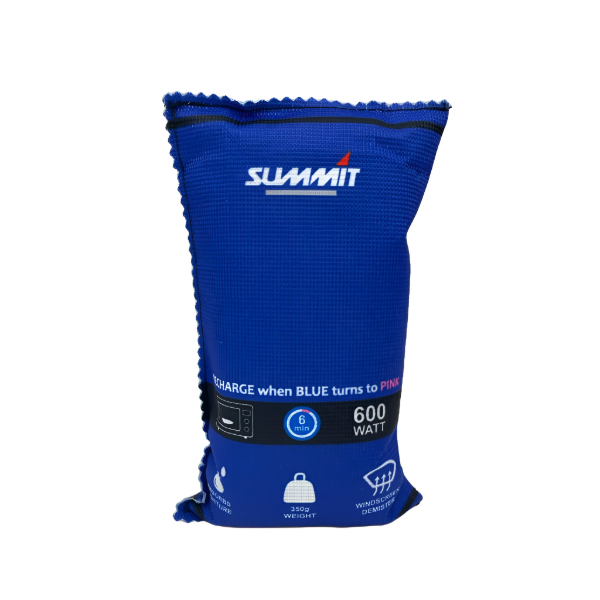 Summit Reusable Car Dehumidifier Bag – 350g Silica Gel Moisture Absorber for Windscreen, Caravans & Motorhomes - Summit Shop