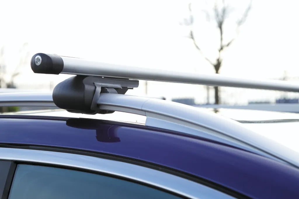 Summit SUM-003 Semi Universal Roof Bars (Pair of) to Fit Cars with Running Rails, Aluminium 1.35m in Length, Set of 2, one size - Summit Shop