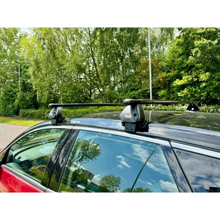 Summit Premium Steel Roof Bars fits Volkswagen Passat B6 2005-2014 Saloon 4-dr with Normal Roof - Summit Shop