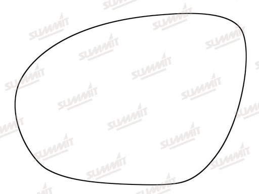 Summit Heated Base Plate With Blind Spot Mirror Glass fits Nissan Juke 10 to 14 LHS - Summit Shop