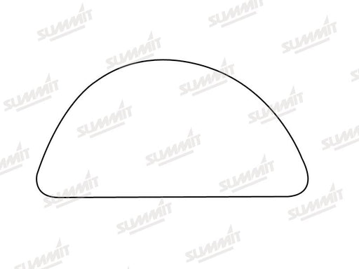 Summit Stick-On Commercial Lower Blind-Spot Mirror Glass fits Ford Transit LHS - Summit Shop