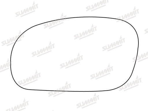 Summit Stick-On Standard Mirror Glass fits Daewoo Espera LHS - Summit Shop