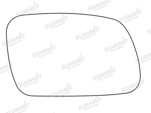 Summit Stick-On Aspheric Mirror Glass fits Peugeot 307 RHS - Summit Shop