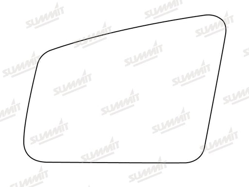 Summit Heated Base Plate With Blind Spot Mirror Glass fits Mercedes E Class RHS - Summit Shop