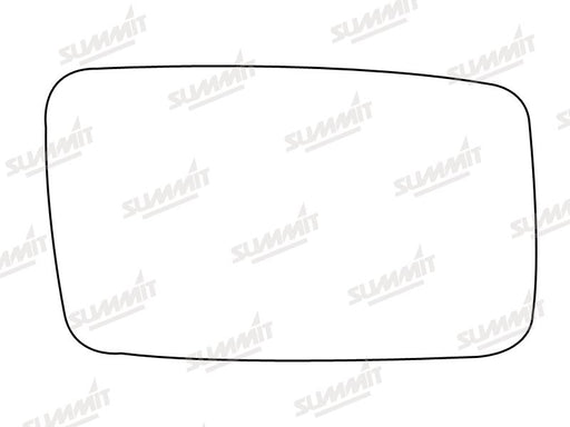 Summit Stick-On Standard Mirror Glass fits Ford Sierra 84 on RHS - Summit Shop