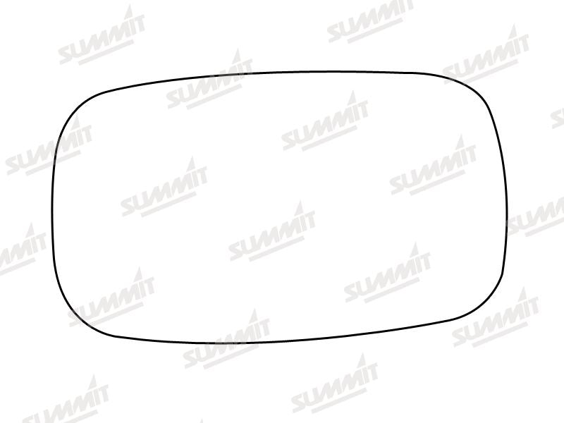 Summit Stick-On Aspheric Mirror Glass fits Ford Mondeo RHS - Summit Shop