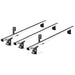 Summit Commercial 3 x Aluminium Fixed Point Roof Bars Rack 1.5m SULC-010 - Summit Shop