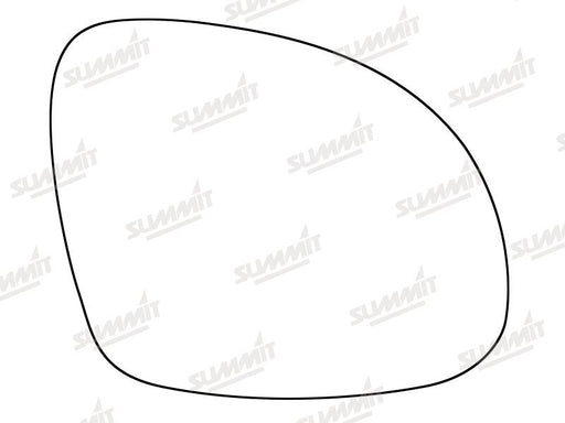Summit Stick-On Standard Mirror Glass fits VW Tiguan 07 on RHS - Summit Shop