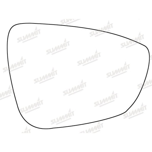 Summit Stick-On Standard Mirror Glass fits Ford Focus 18 on RHS - Summit Shop