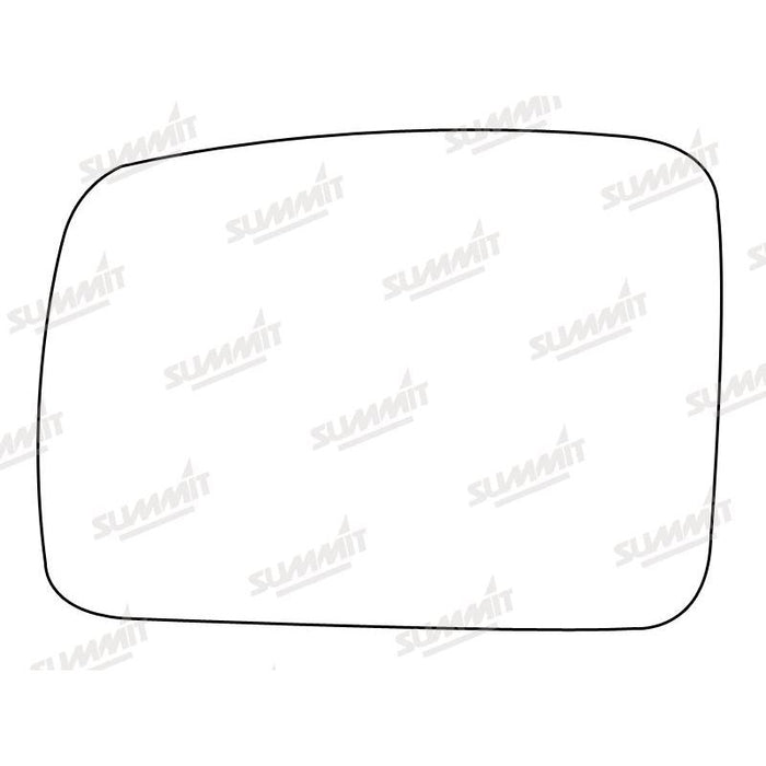 Summit Heated Base Plate With Standard Mirror Glass fits Land Rover Freelander 06 to 14 LHS - Summit Shop