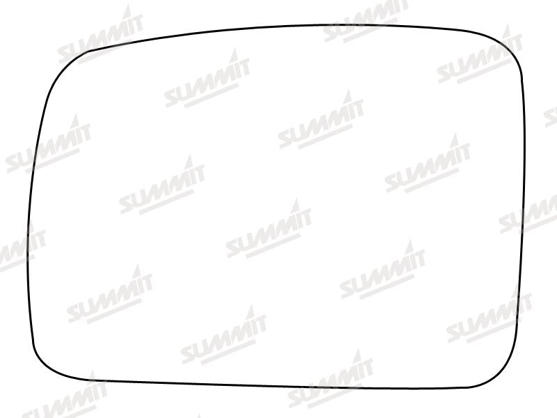 Summit Heated Base Plate With Standard Mirror Glass fits Land Rover Freelander 06 to 14 LHS